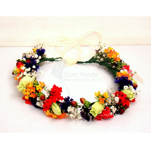 Arreglo floral Diadema 1 de Casa Verde Arte en Flores Casa Verde Arte en Flores CVA00747