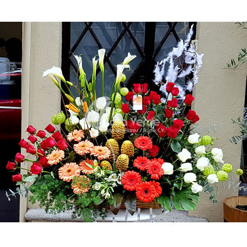 Arreglo floral Marcella de Casa Verde Arte en Flores Casa Verde Arte en Flores CVA00761