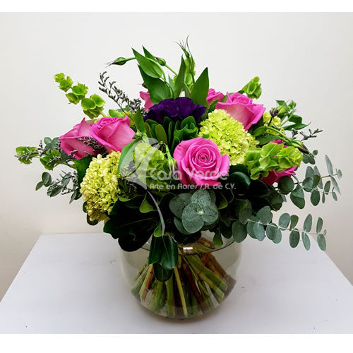 Arreglo floral Dolf de Casa Verde Arte en Flores Casa Verde Arte en Flores CVA00780