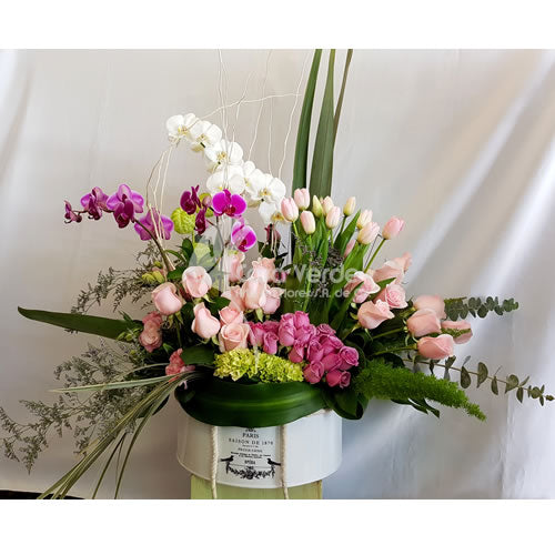 Arreglo floral Gisela de Casa Verde Arte en Flores Casa Verde Arte en Flores CVA00796