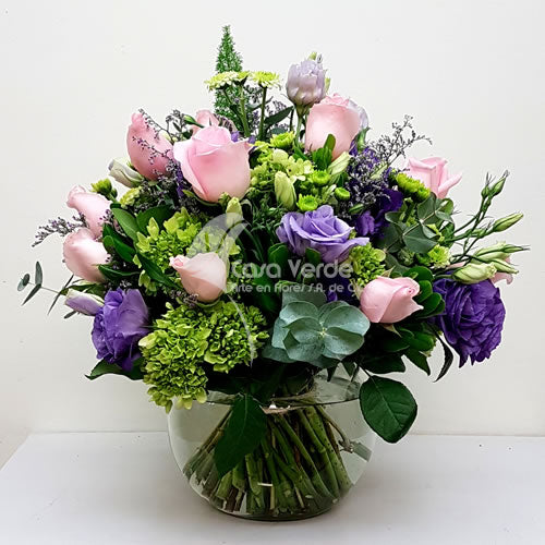 Arreglo floral Valeria de Casa Verde Arte en Flores Casa Verde Arte en Flores CVA00890