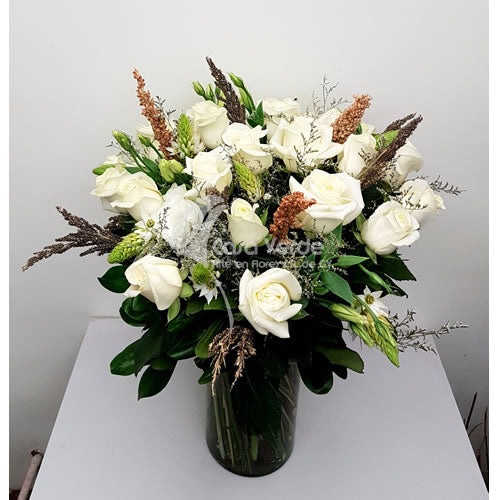 Arreglo floral Florencia de Casa Verde Arte en Flores Casa Verde Arte en Flores CVA00936
