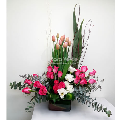 Arreglo floral Carlota 2 de Casa Verde Arte en Flores Casa Verde Arte en Flores CVA00957