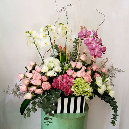 Arreglo floral Bianca de Casa Verde Arte en Flores Casa Verde Arte en Flores CVA00962