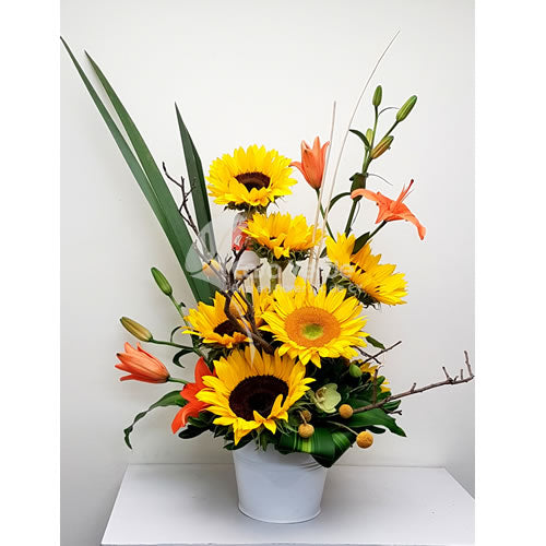 Arreglo floral Placida de Casa Verde Arte en Flores Casa Verde Arte en Flores CVA01006