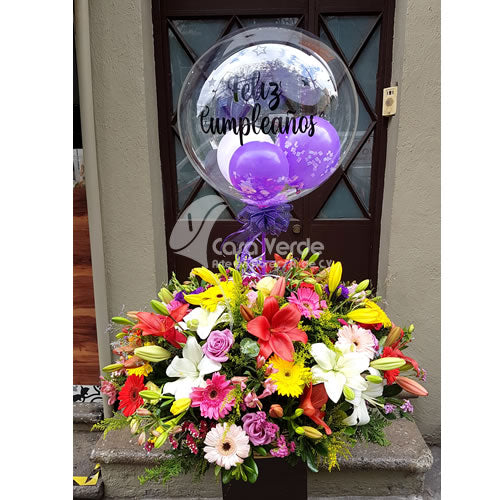 Arreglo floral Cumpleaños 5 de Casa Verde Arte en Flores Casa Verde Arte en Flores CVA01042